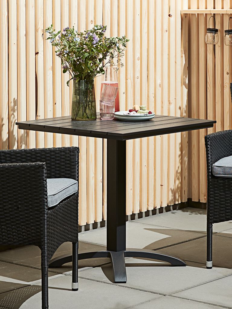 HOBRO Table basse HOBRO L70xP70 noir