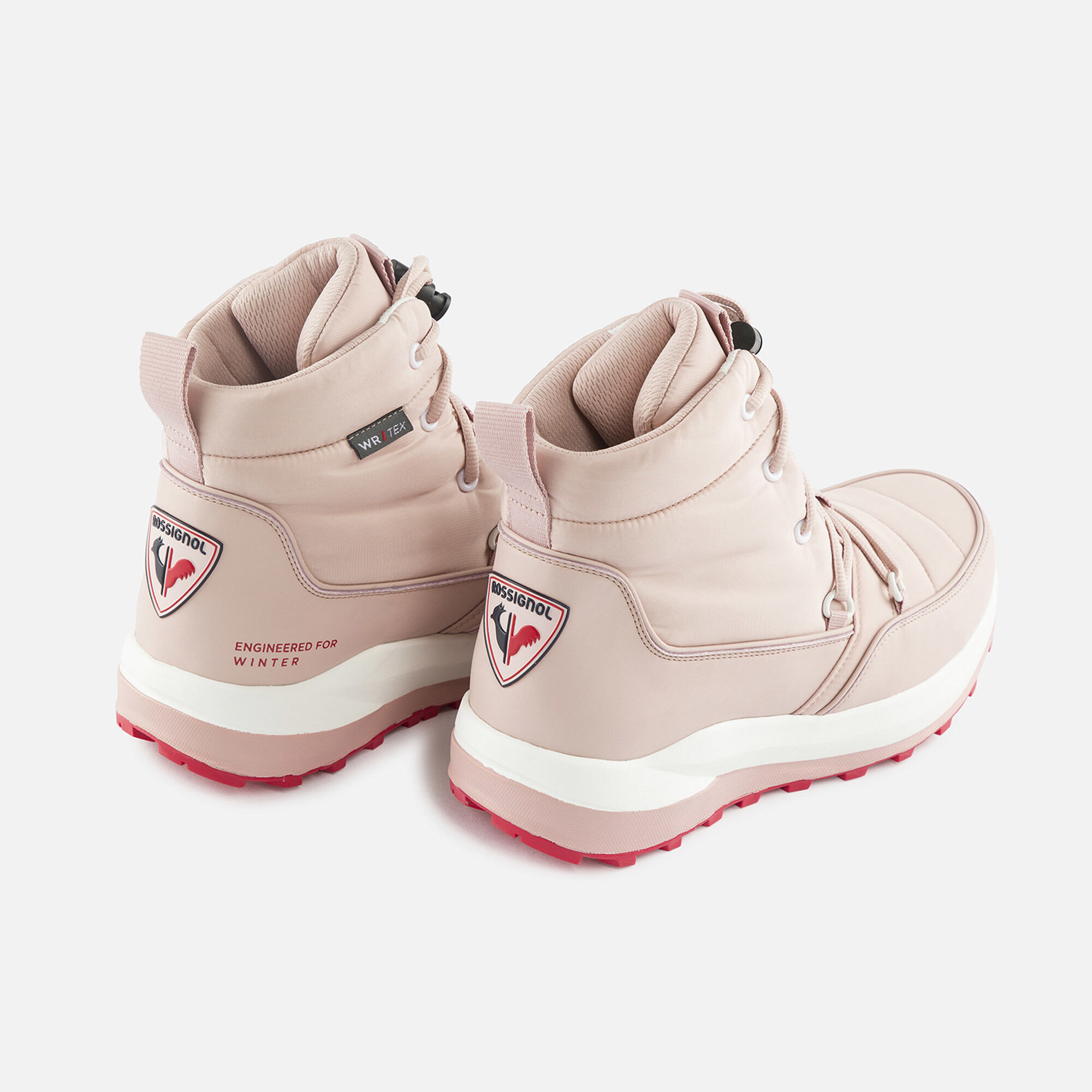 Bottines Après-ski Unisex Podium rose poudre