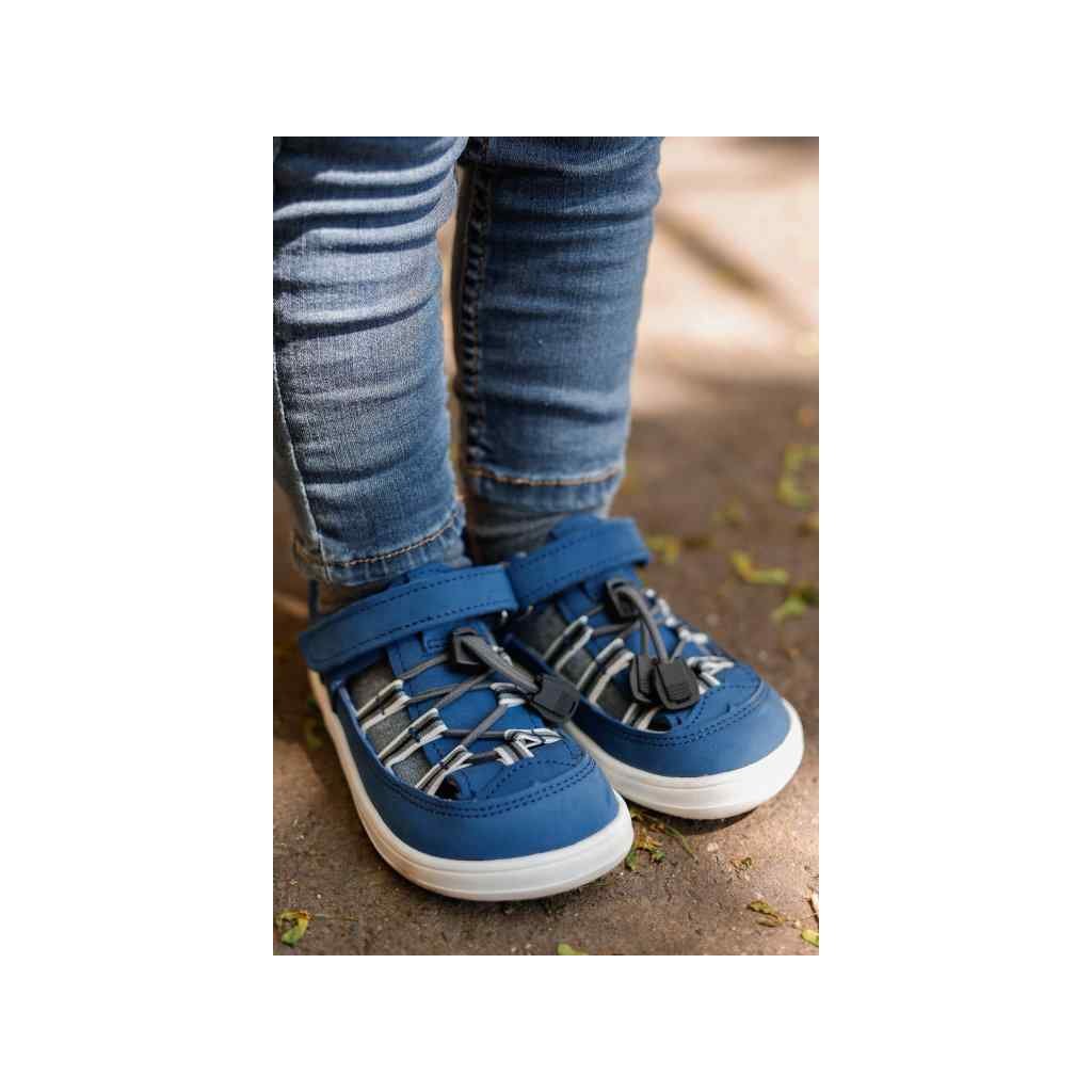Baby Bare Febo Summer Navy Barfußsandalen