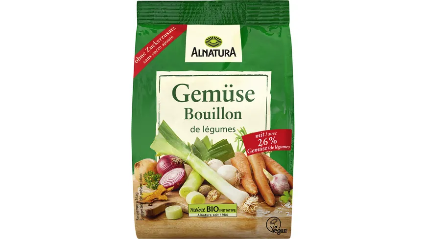 Alnatura Bio Gemüsebouillon, Nachfüllpack 250 g