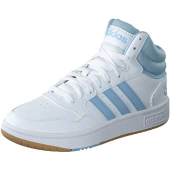 adidas Hoops 3.0 Mid W Sneaker in weiß
