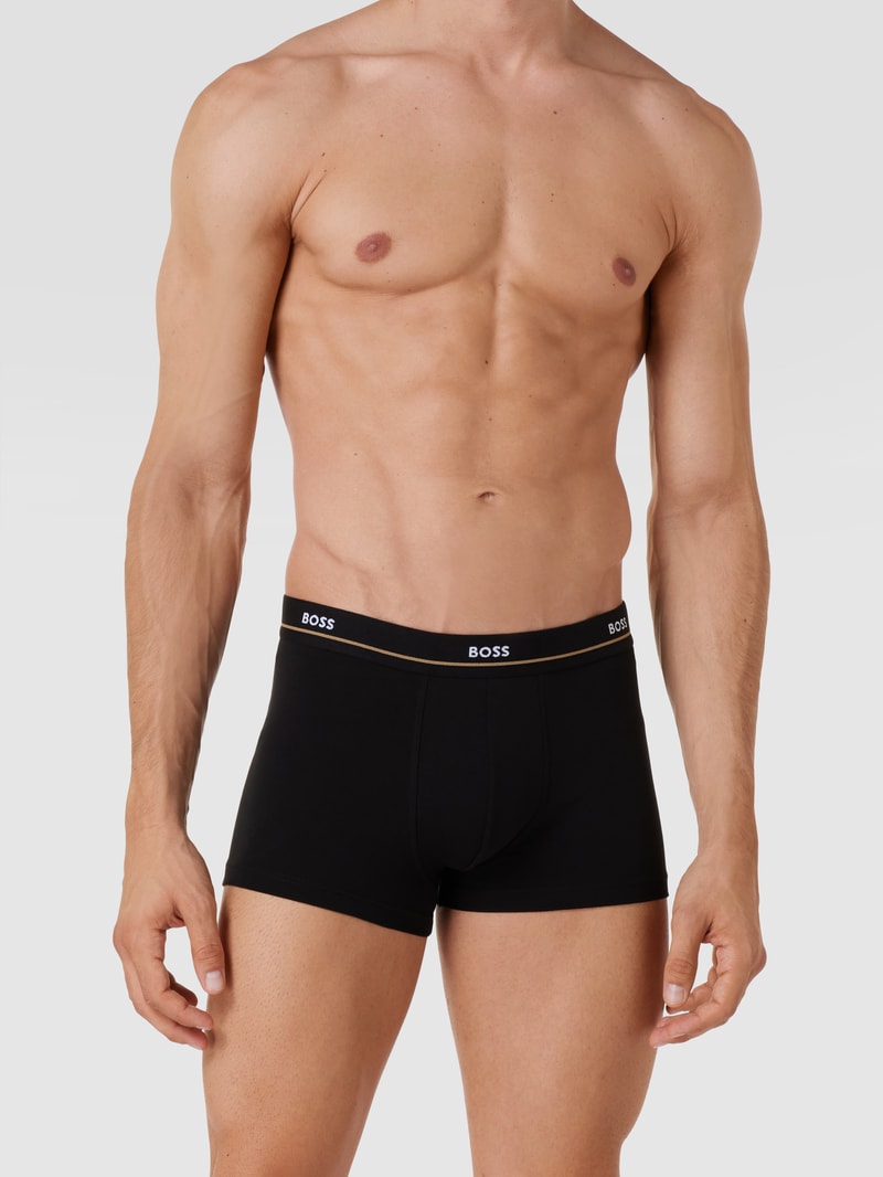 Trunks mit Logo-Bund im 5er-Pack in dunkelblau