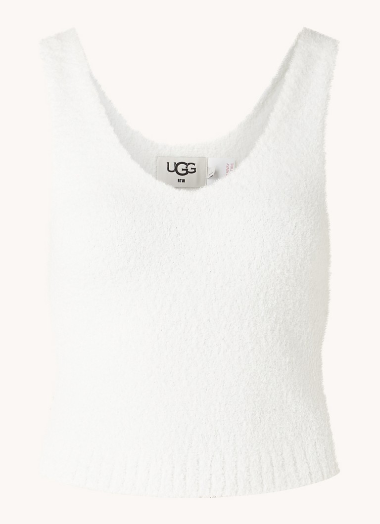 UGG Dulcie Λεπτή Πλεκτή Κοντή Μπλούζα
