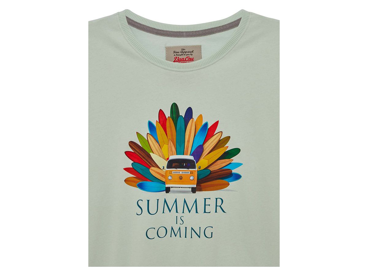 Van One Peacock Spa Blue/Multi Herren T-Shirt