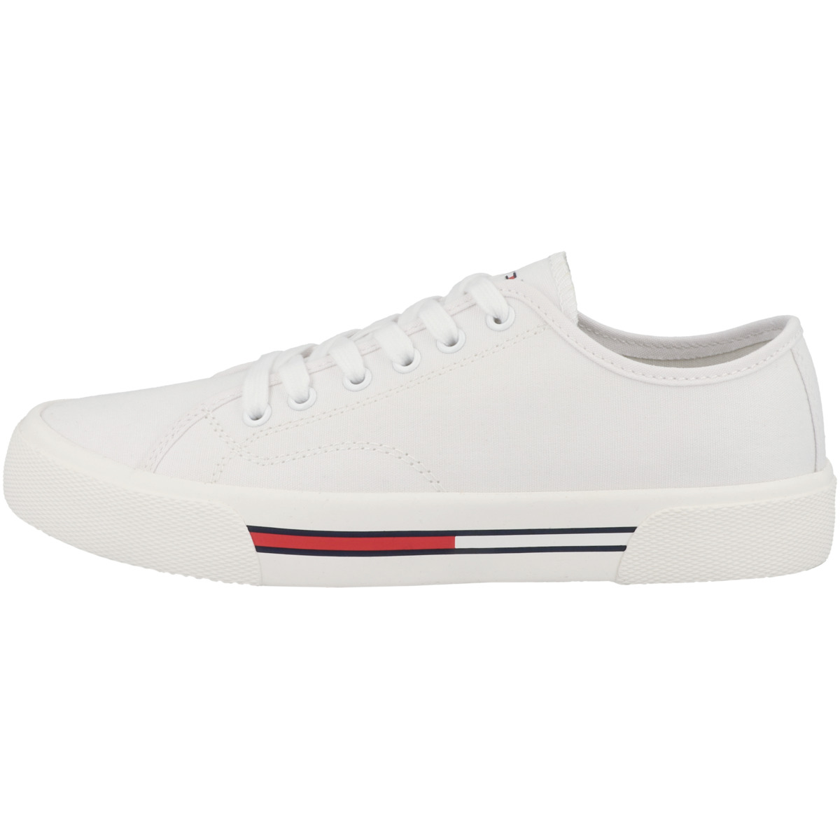 Tommy Hilfiger Tommy Jeans Low Cut Wmns Canvas Sneaker Low weiss