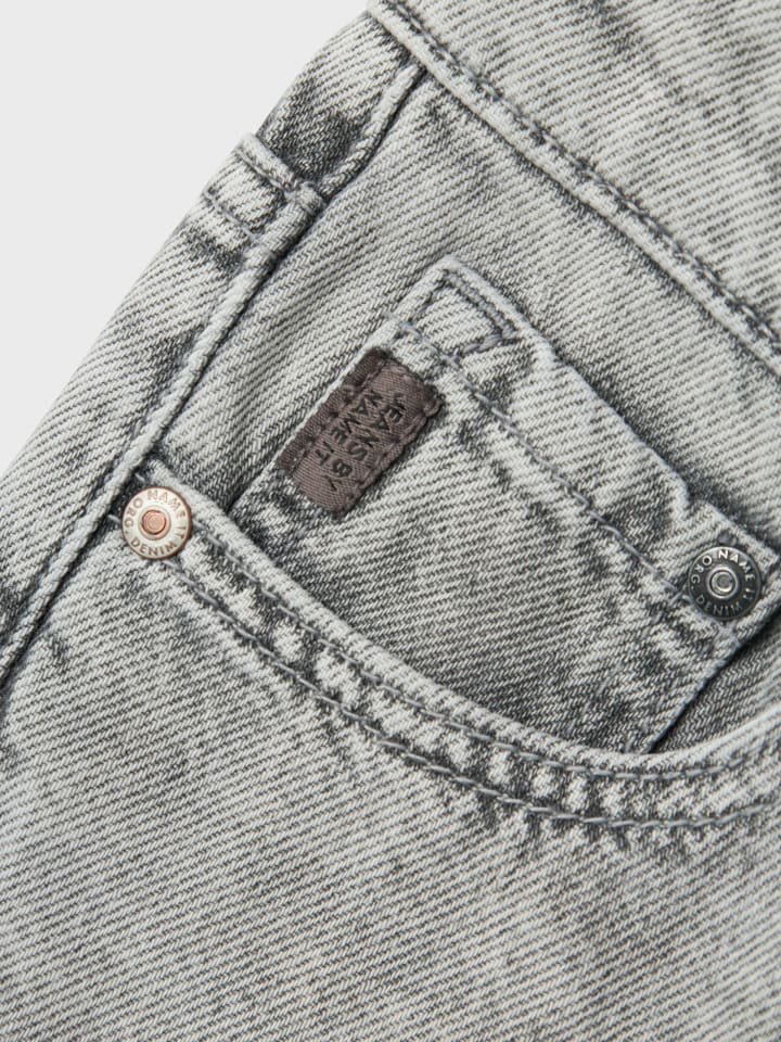 name it Jeans regular fit NKMRYAN STRAIGHT JEANS 3418-BE in light grey denim günstig kaufen