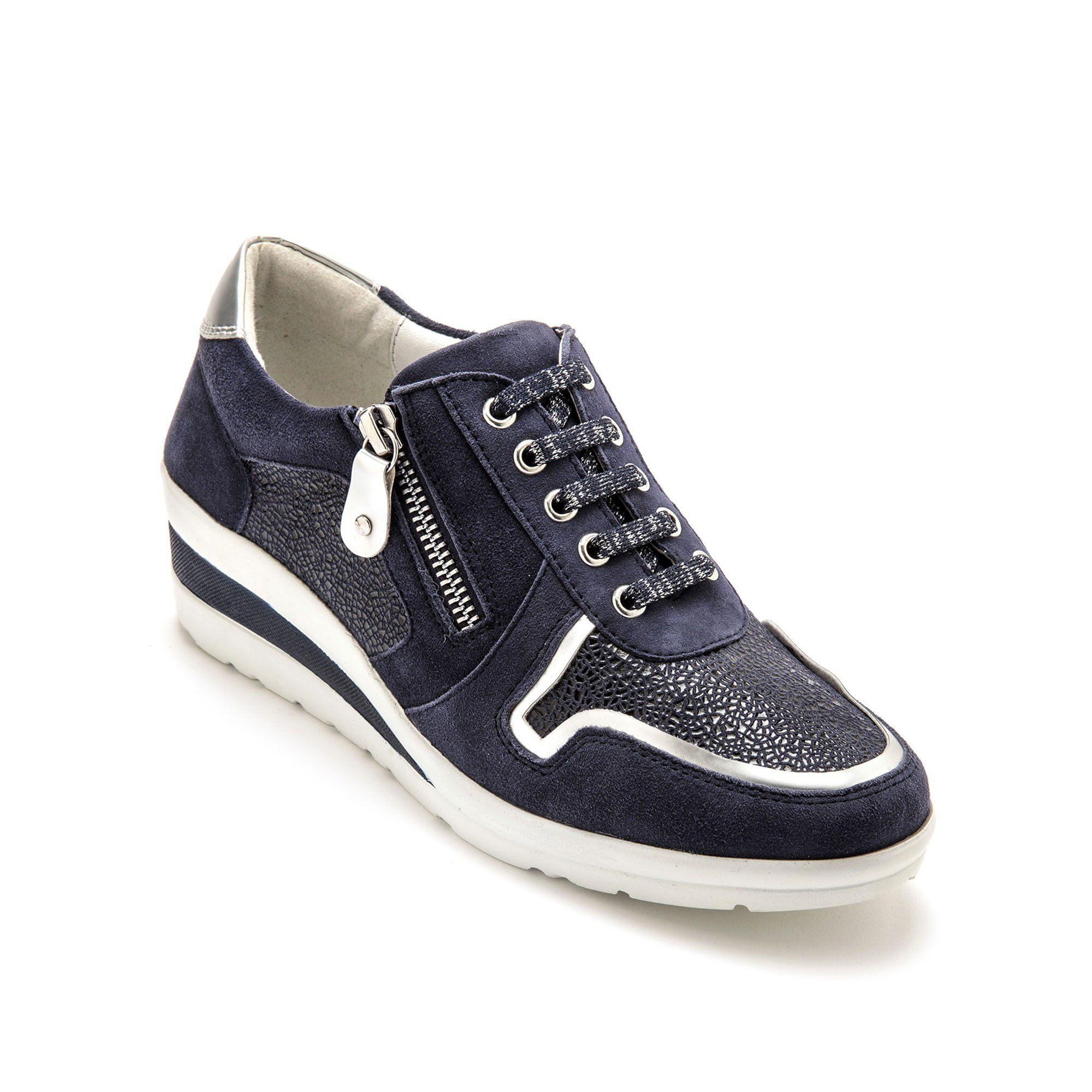 Derbies à lacets, petit compensé