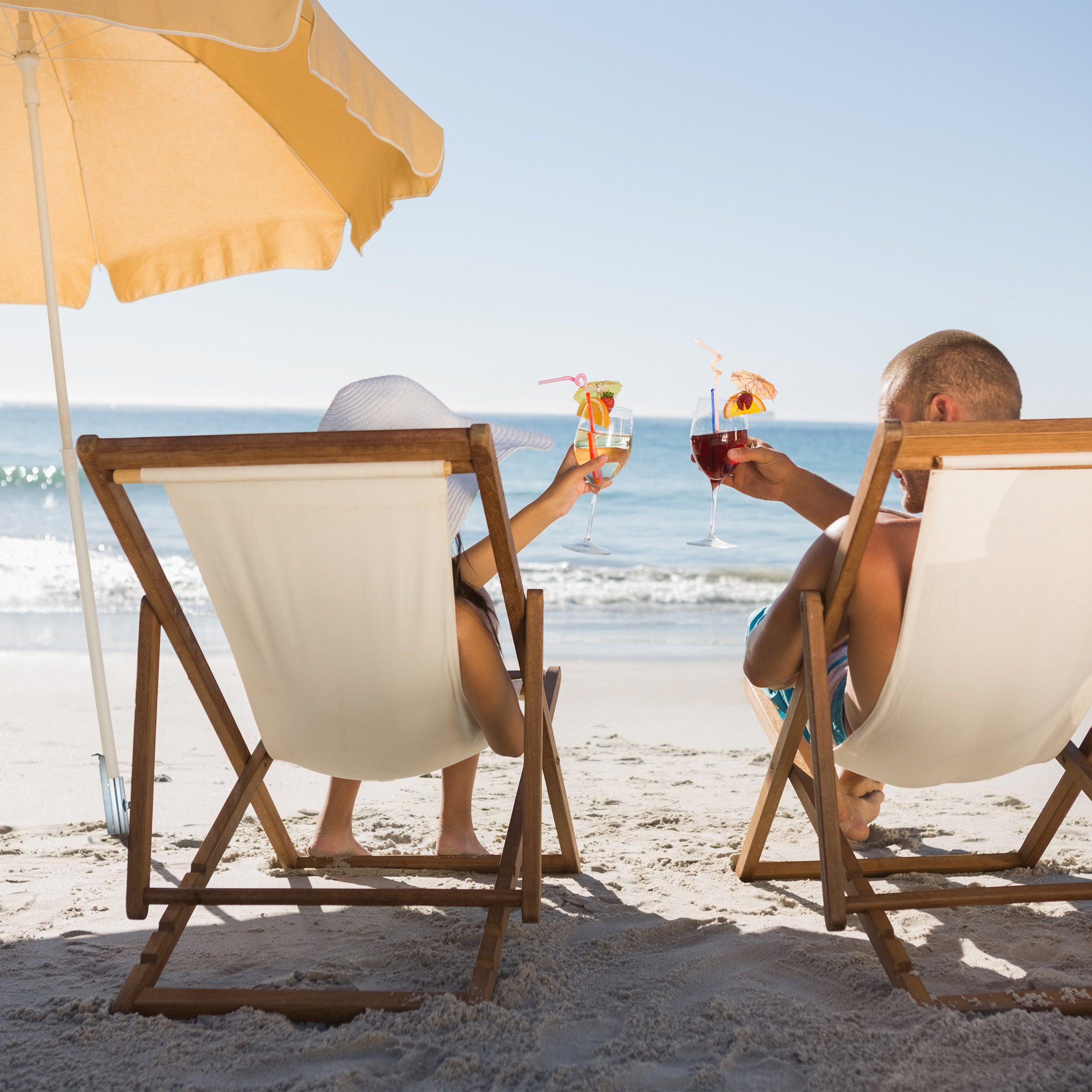 relaxdays Schirmhalter Rasendorn für Sonnenschirm