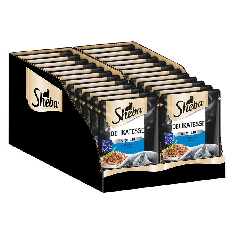 Sparpaket Sheba Varietäten Frischebeutel 48 x 85 g
