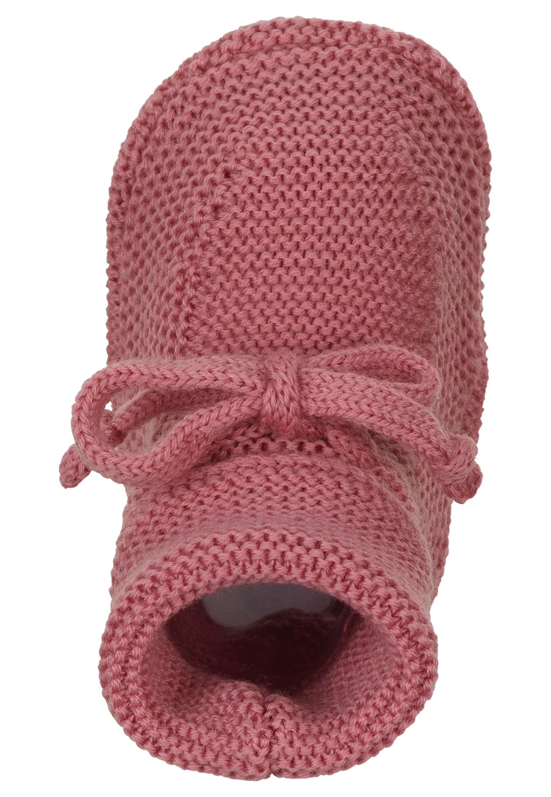 Strick-Schuh aus Wolle (Merino) zum Binden