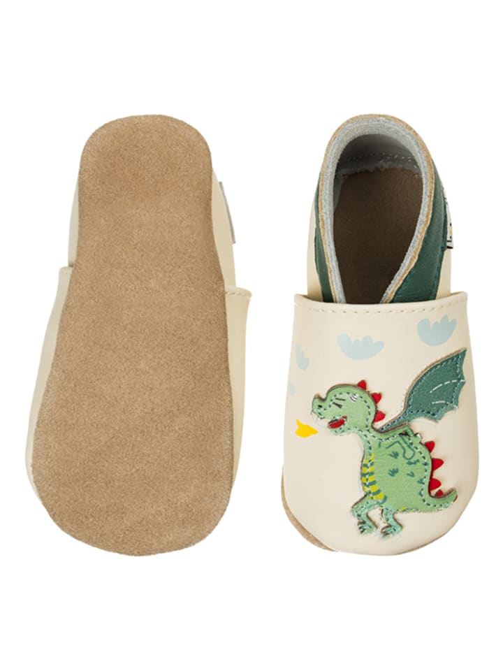 Lait et Miel Leder-Krabbelschuhe 