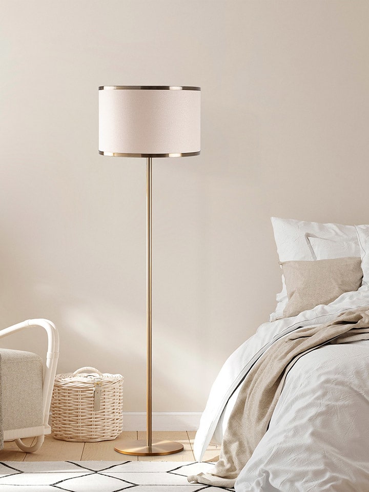Opviq Standleuchte in Creme/ Gold - (H)156 cm günstig kaufen onesize