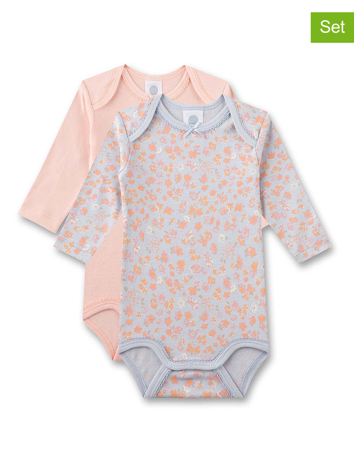 Sanetta 2er-Set: Bodys in Rosa/ Hellblau günstig kaufen