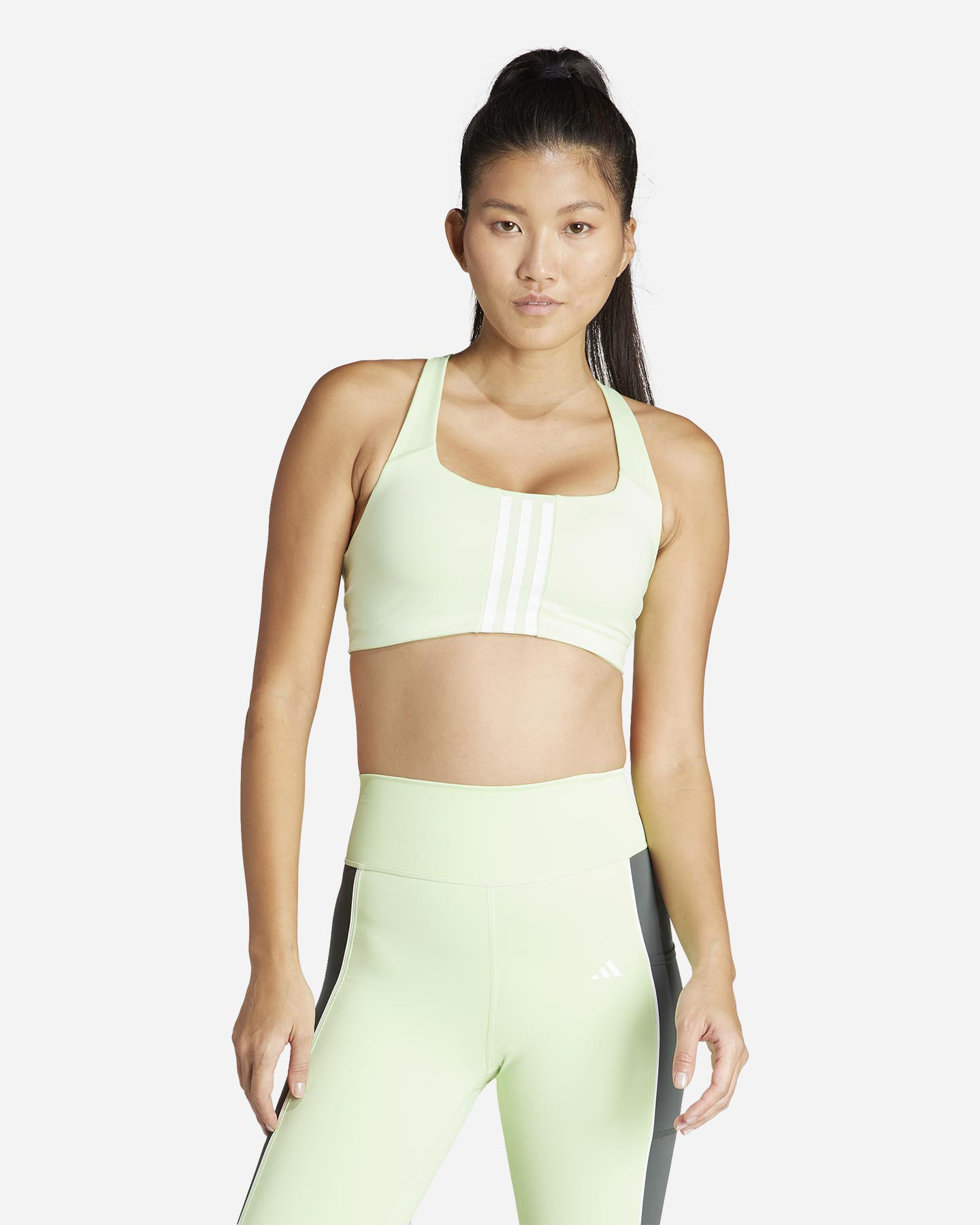 Biustonosz treningowy Adidas 3 paski W IT6624