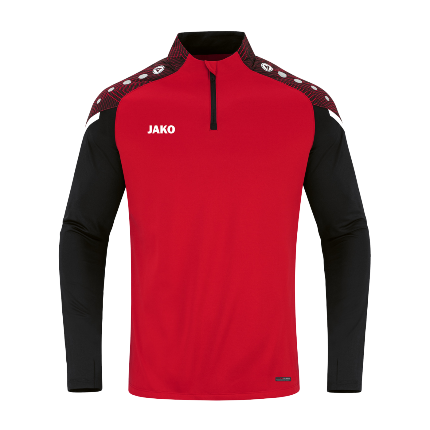 JAKO Performance Ziptop Rot Schwarz F101