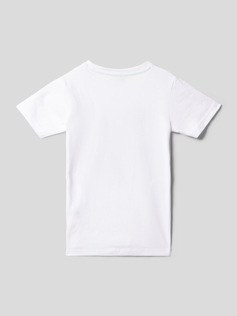 T-Shirt mit Motiv-Print in weiß