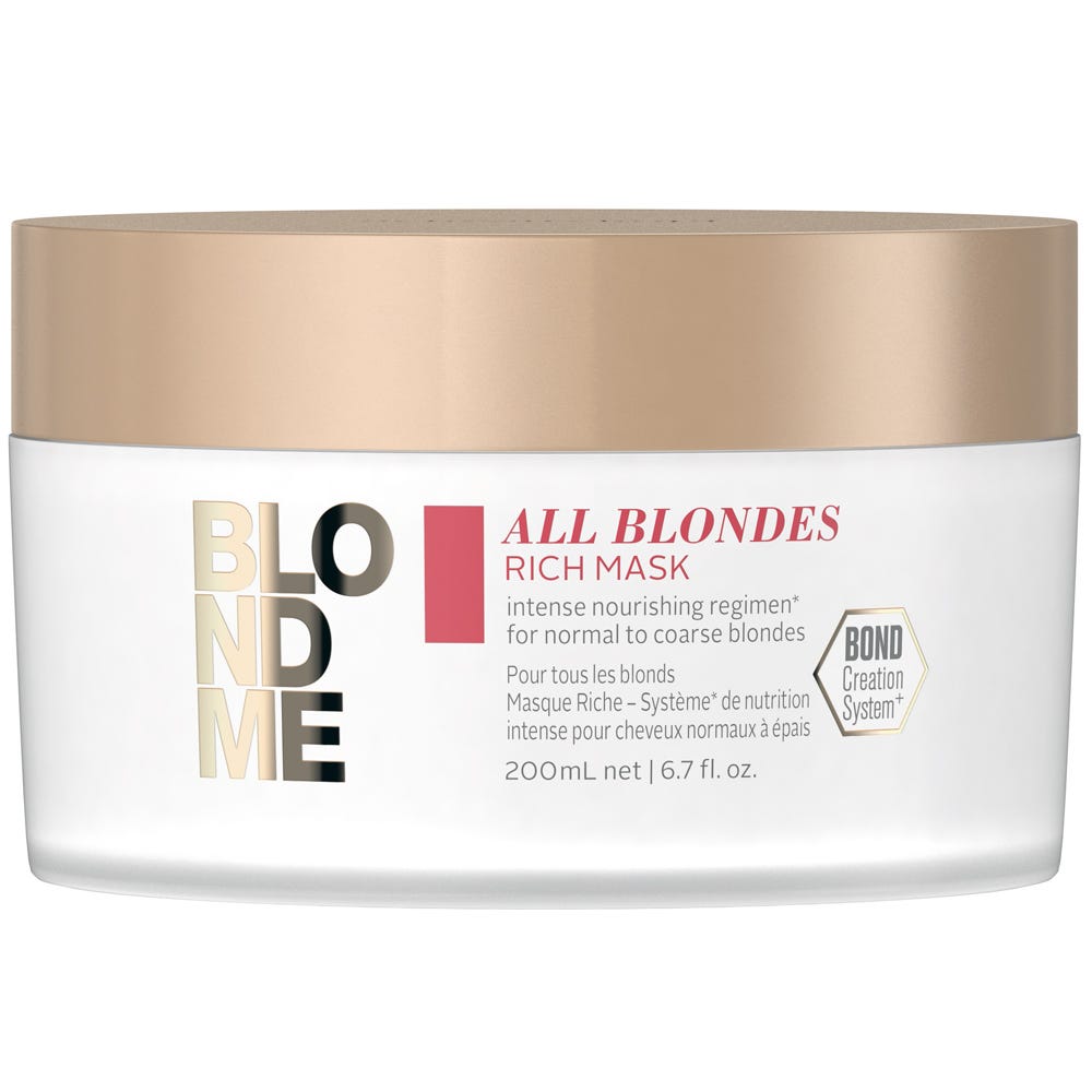 Schwarzkopf Blondme All Blondes Rich Mask 200 ml