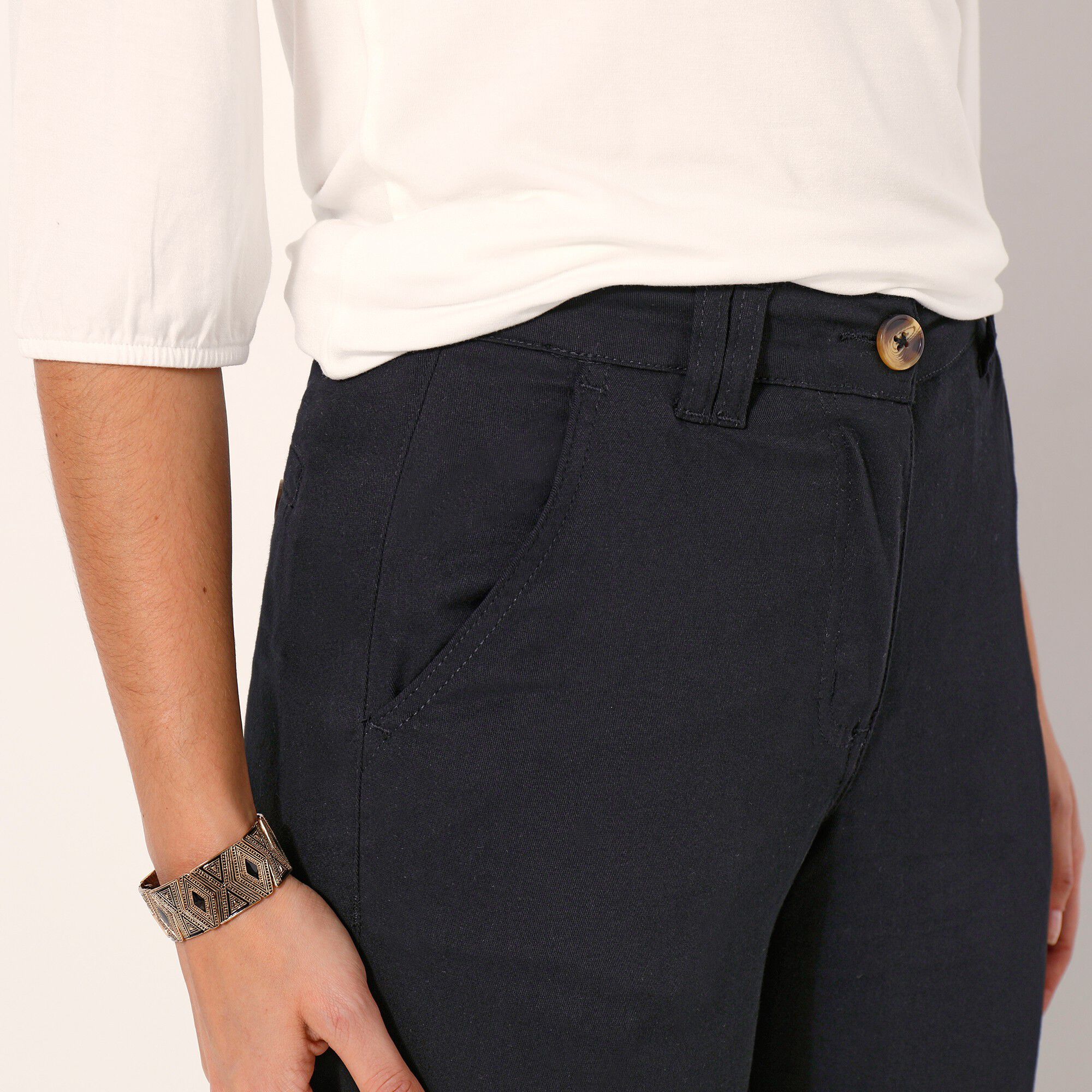 Pantalon chino stretch