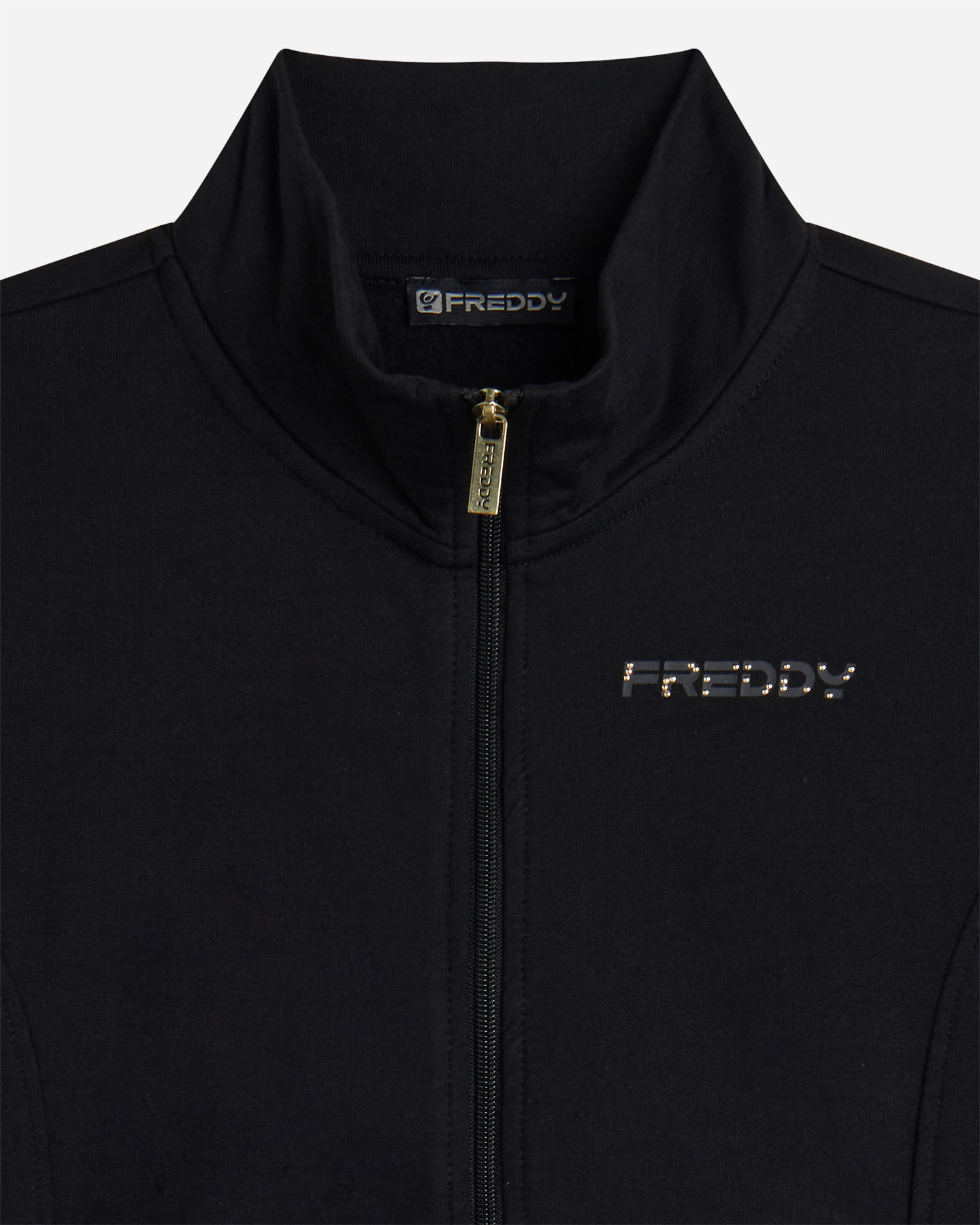 Felpa Freddy High Neck Small Logo W F4WSMUS1-N-