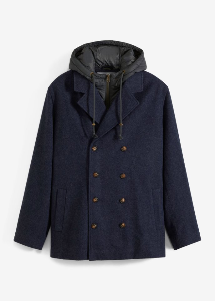Winter-Cabanjacke 2 in 1 Optik