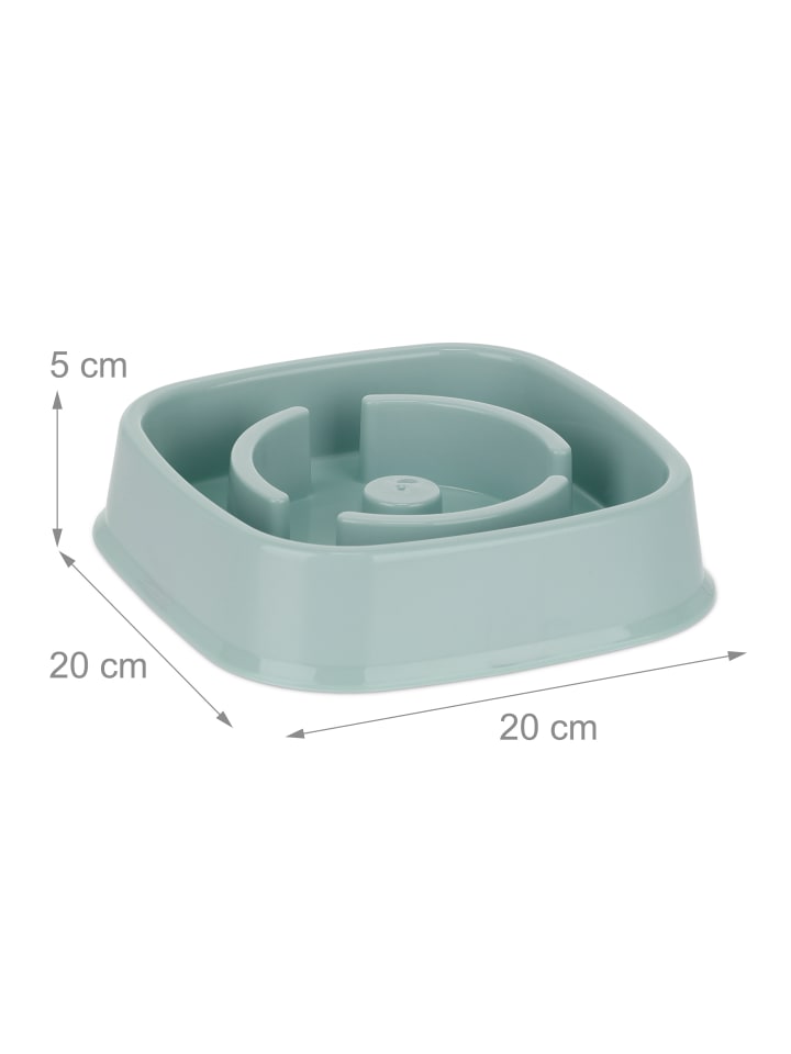 relaxdays Anti Schling Napf in Blau - 800 ml günstig kaufen onesize