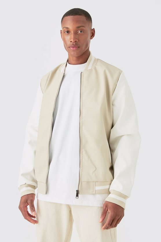 PU-Bomberjacke