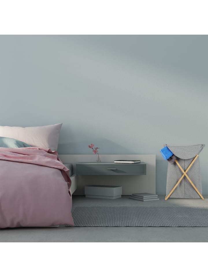 relaxdays Wäschekorb in Grau/Natur - 58 l günstig kaufen onesize