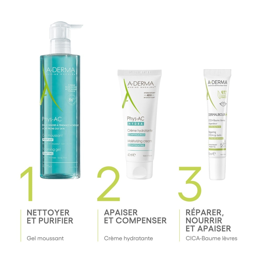 A-Derma Dermalibour+ - CICA-Baume lèvres réparat eur 15ml Baume lèvres