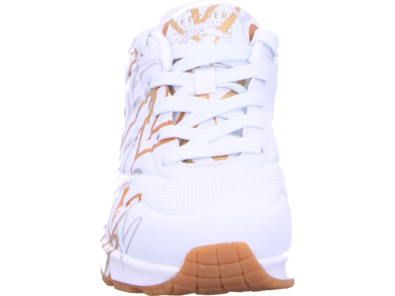 SKECHERS Freizeit Schnürer weiss
