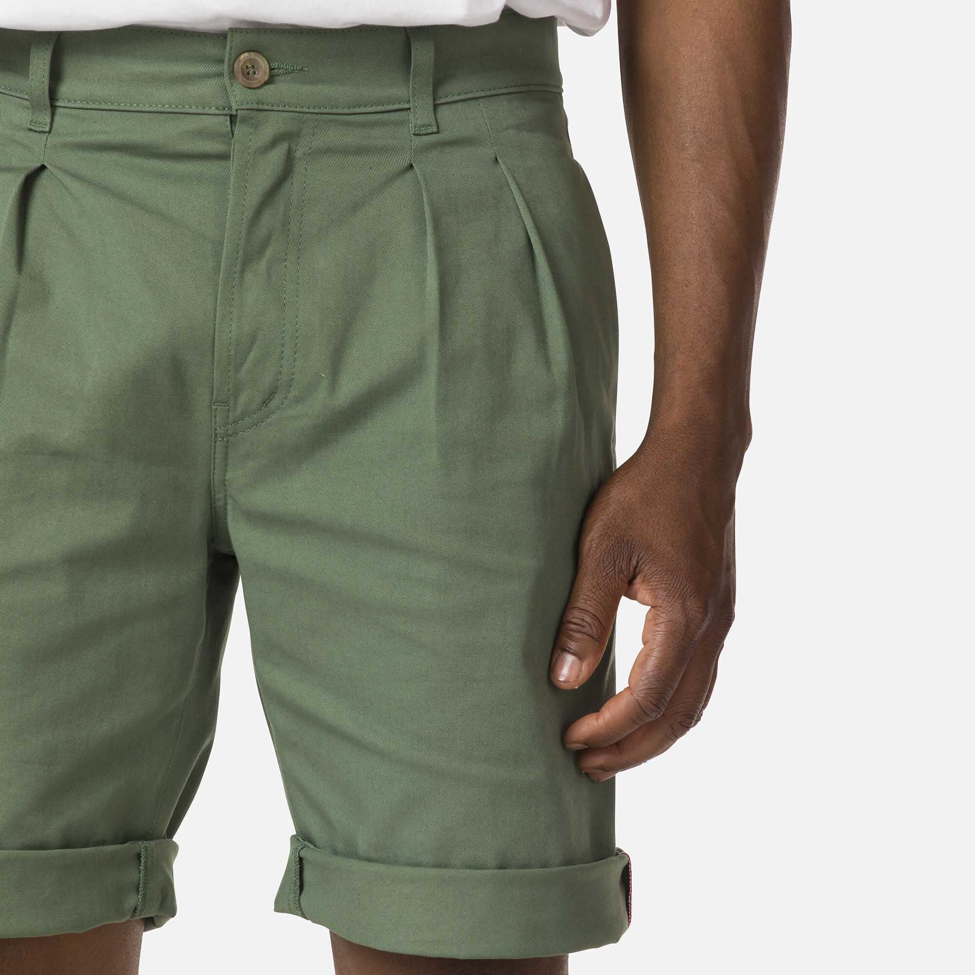 Short chino en coton bio homme