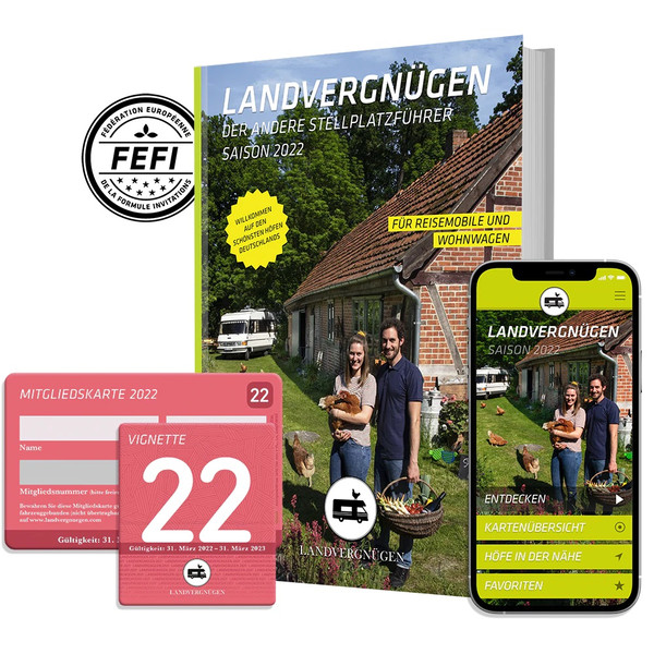 LANDVERGNÜGEN 2022 - Stellplatzführer