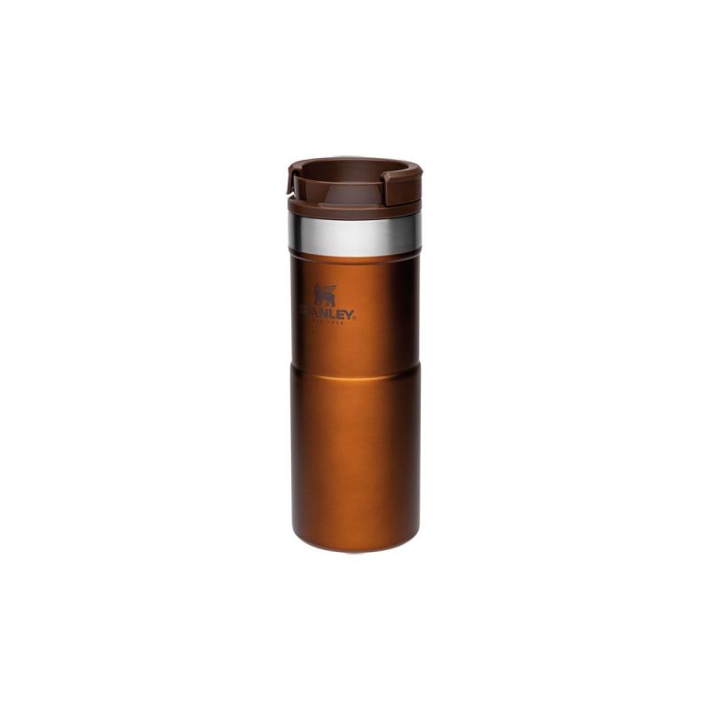 Thermo-Fahrradflasche, Stanley Classic Neverlake Travel Mug 12oz \/ 350ml Maple