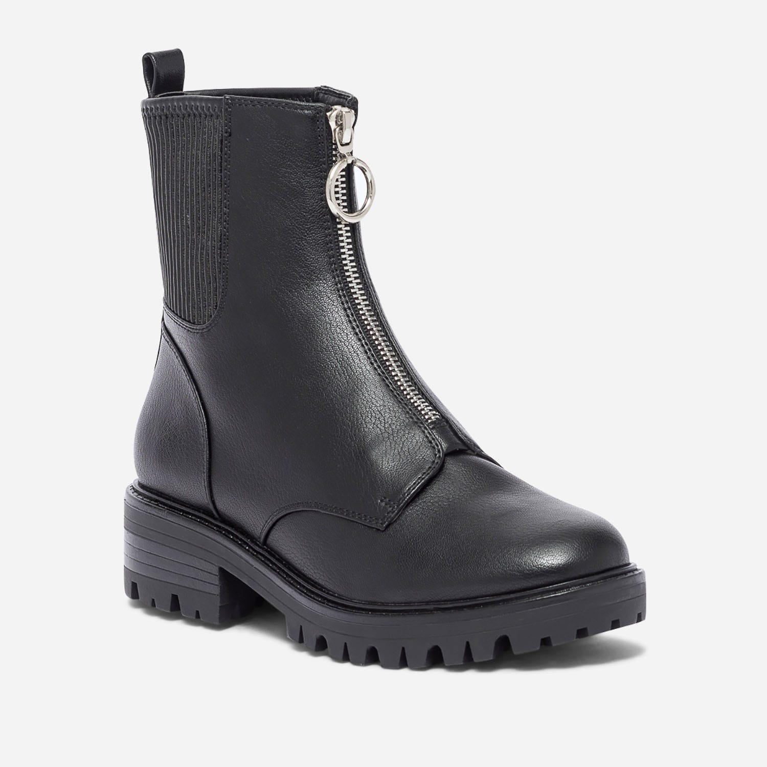 Chelsea boots TEXTO noir zippé