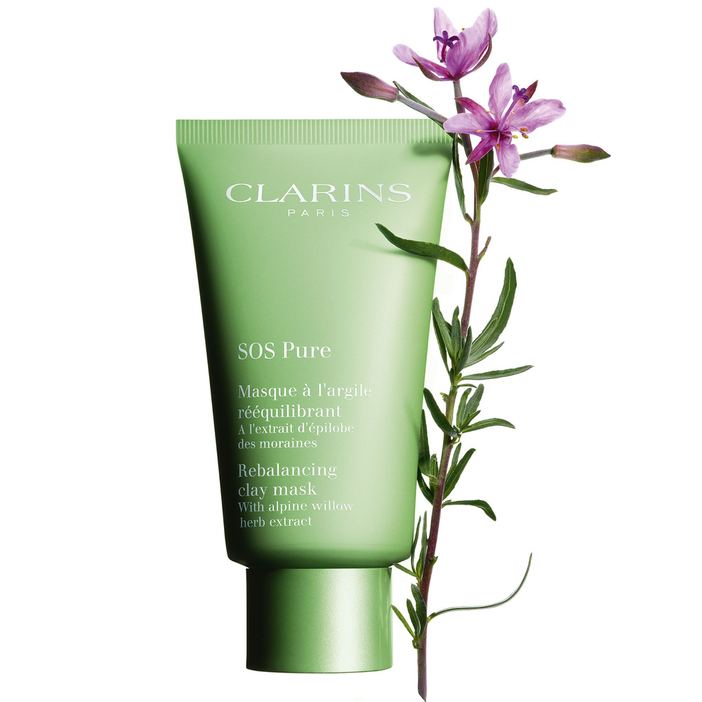 Clarins SOS Pure Masque à l’argile rééquilibrant Masque visage