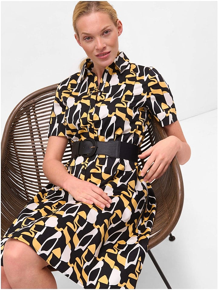 orsay Hemd Kleid in Schwarz günstig kaufen 34