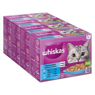 Megapack Whiskas 1+ Adult Frischebeutel 48 x 85 g