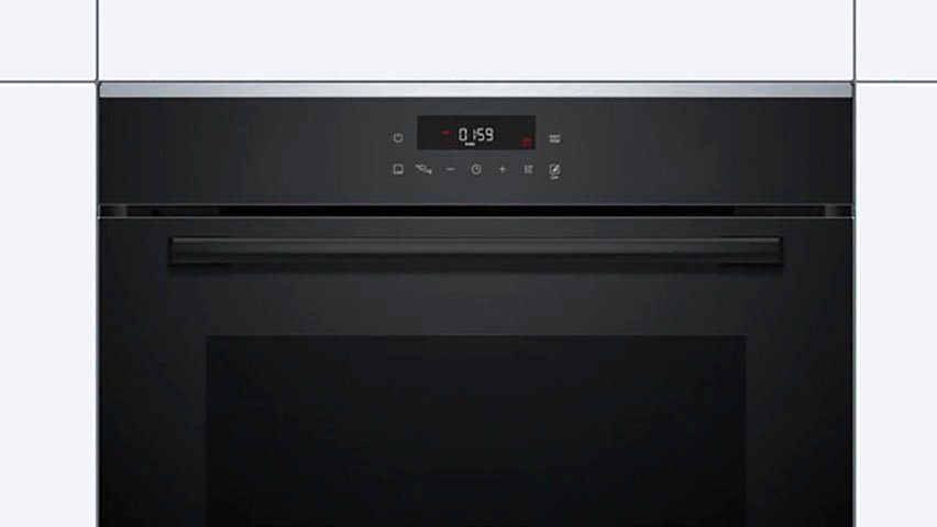 BOSCH Einbaubackofen 4 HBA272BB0, mit Teleskopauszug nachrüstbar, Pyrolyse-Selbstreinigung