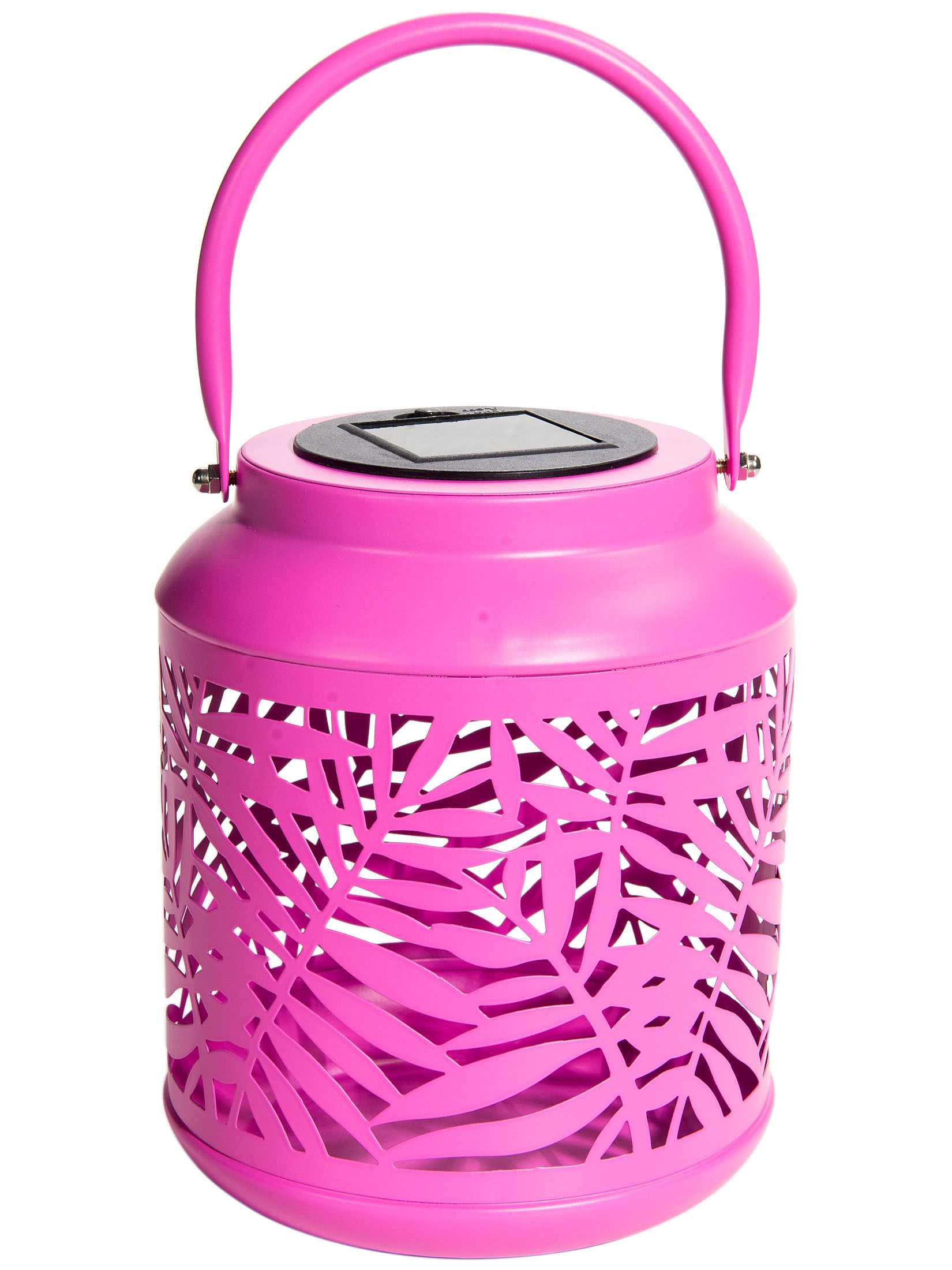 Tavani Outdoor-Solarleuchte, Magenta