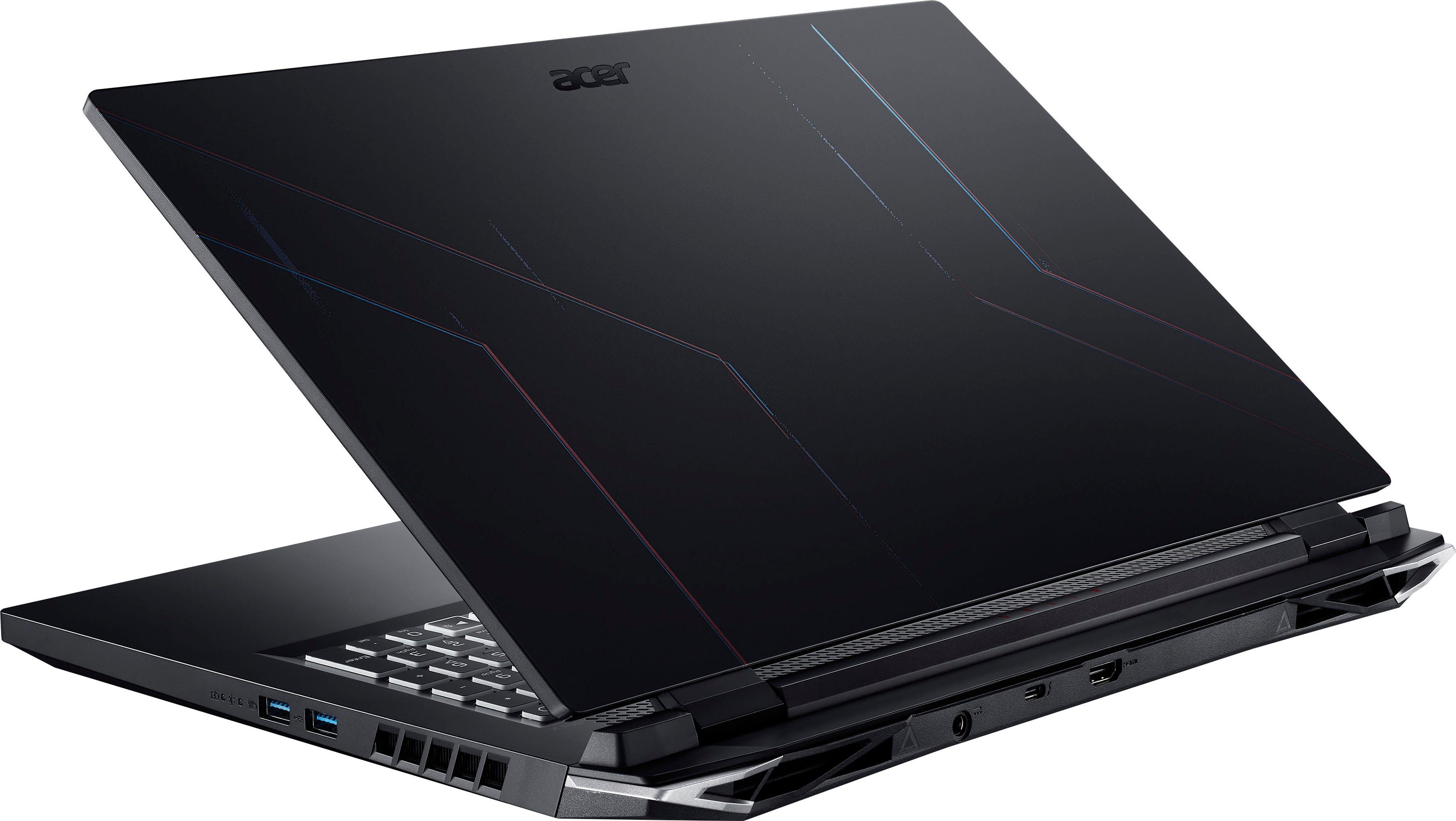Acer Nitro 5 AN517-55-54BD Gaming-Notebook (43,9 cm/17,3 Zoll, Intel Core i5 12450H, GeForce RTX 4050, 512 GB SSD, Thunderbolt™ 4)