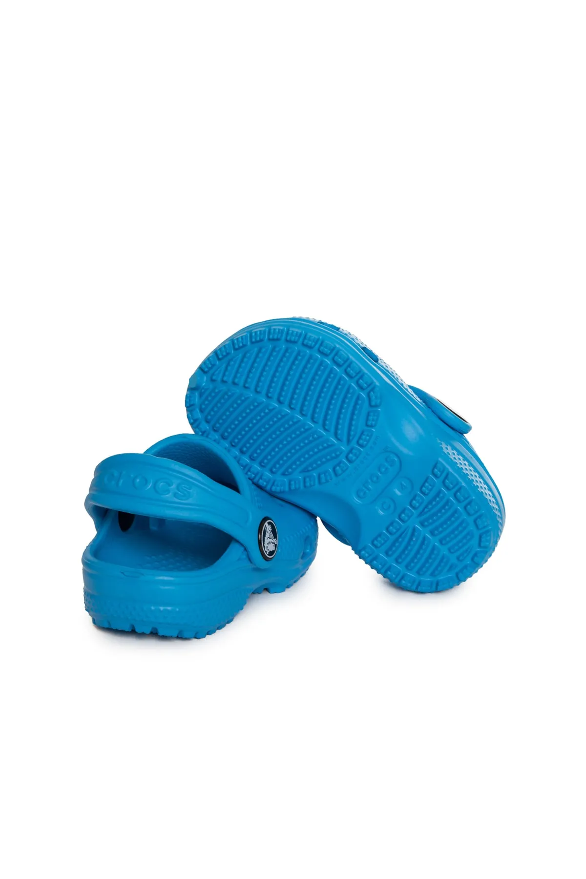 Crocs  206990 K Classic Clog T Blaue Kinderhausschuhe