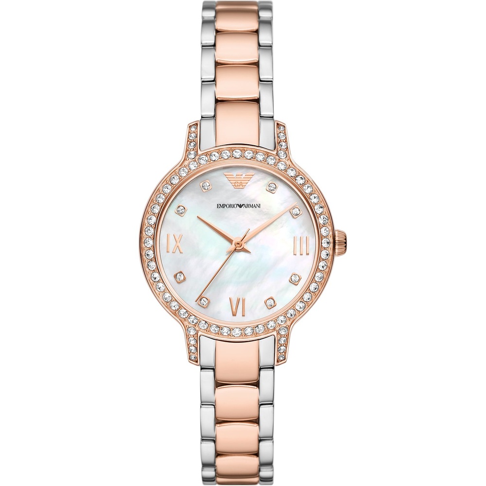 Emporio Armani Montre pour femme Acier inoxydable Montre