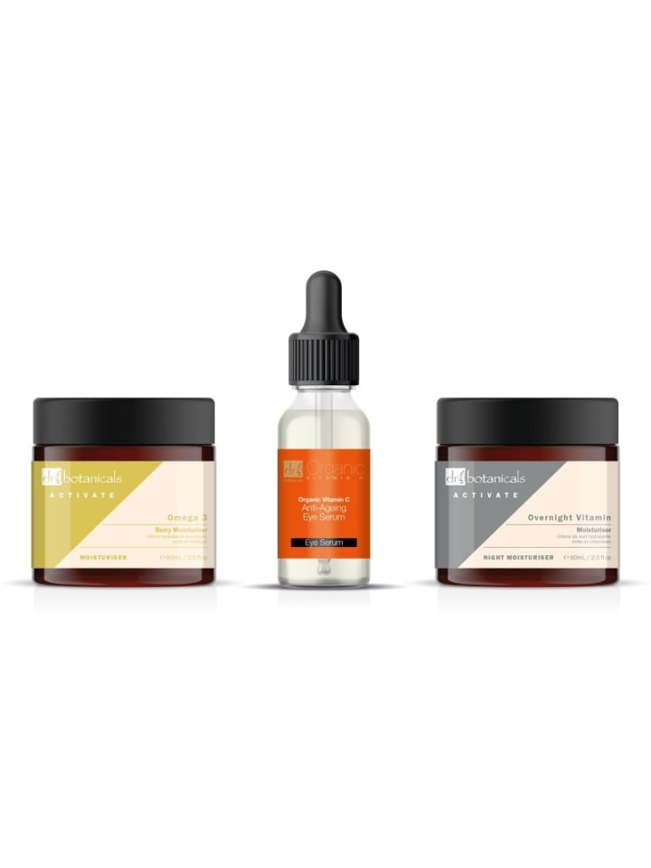 Dr Botanicals Augenserum, Beeren-Feuchtigkeitscreme and Overnight Vitamin Feuchtigkeitscreme günstig kaufen onesize