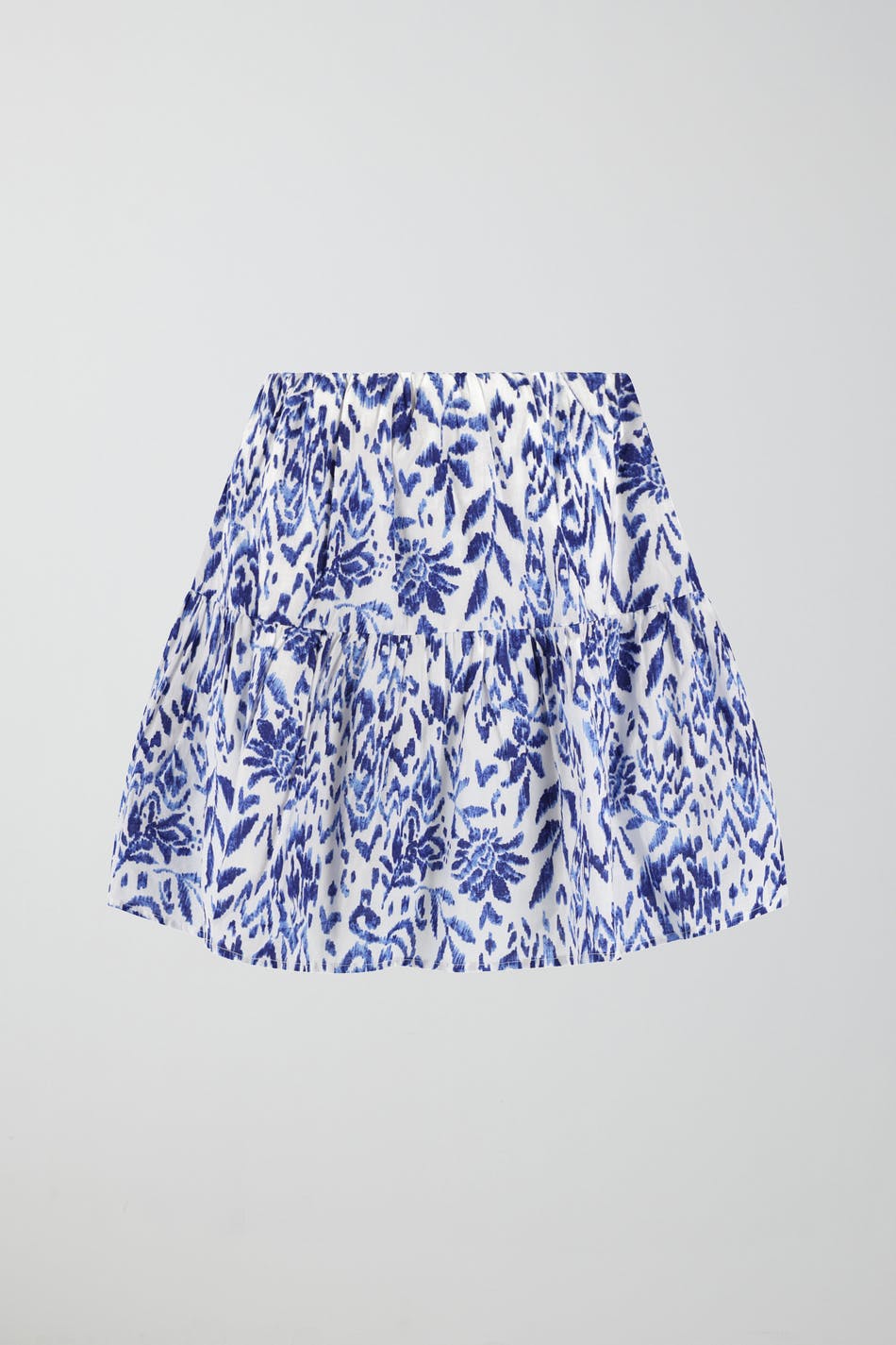Frill mini skirt
