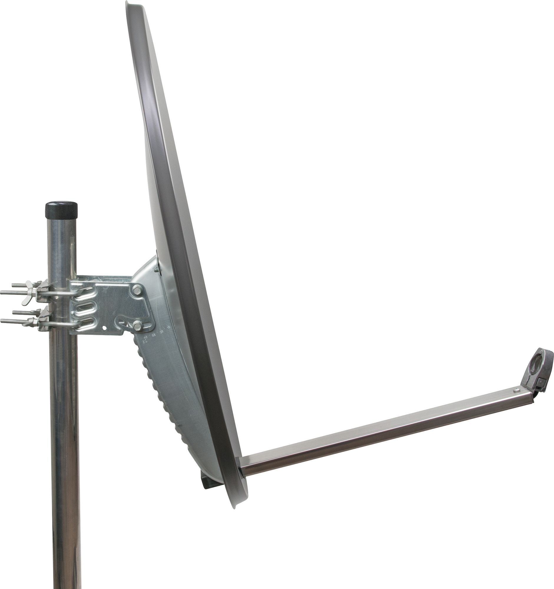 Schwaiger SPI800 anthrazit 80 cm Alu-Spiegel