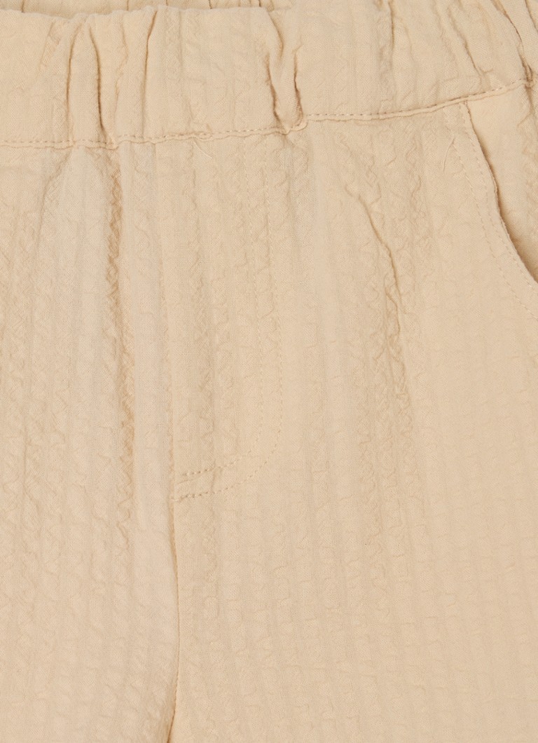 Lil' Atelier NMM Męskie szorty z bawełny organicznej o prostym kroju