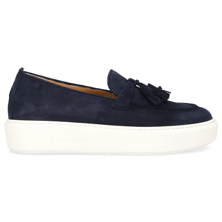 Henderson - Loafer SOFIA Veloursleder - blau