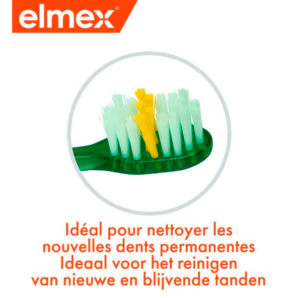 Elmex Junior 6-12 éves fogkefe 6-12 éves korig