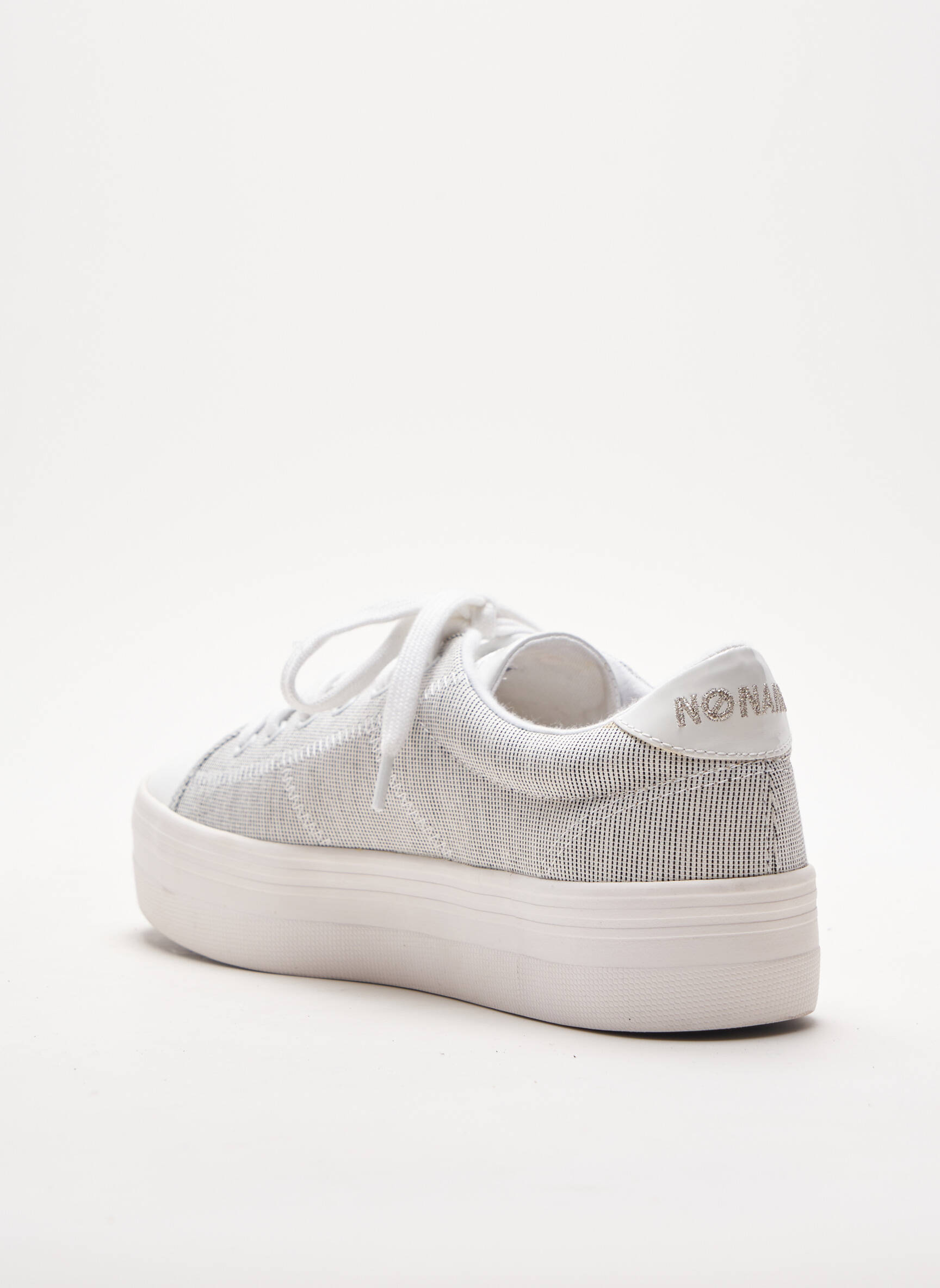 No Name Baskets Femme couleur blanc