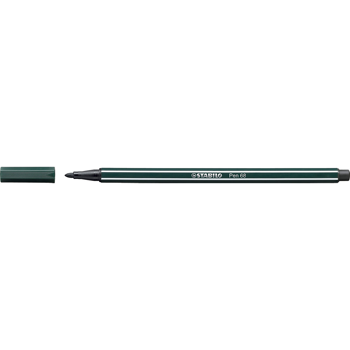 Pen 68 Premium-Filzmaler grünerde, Strichstärke: 1 mm