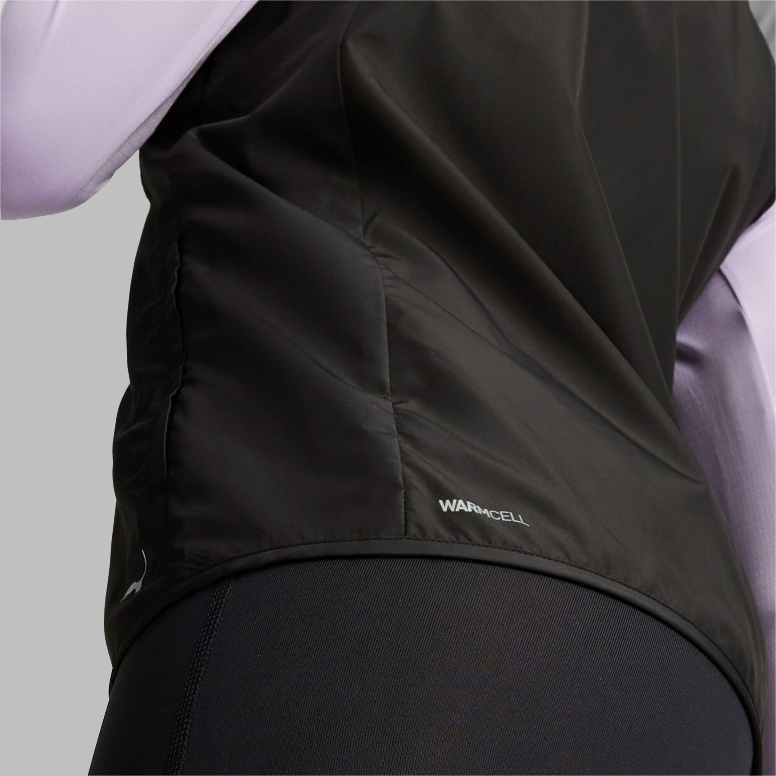 Run Favorite Puffer Laufweste Damen - Schwarz